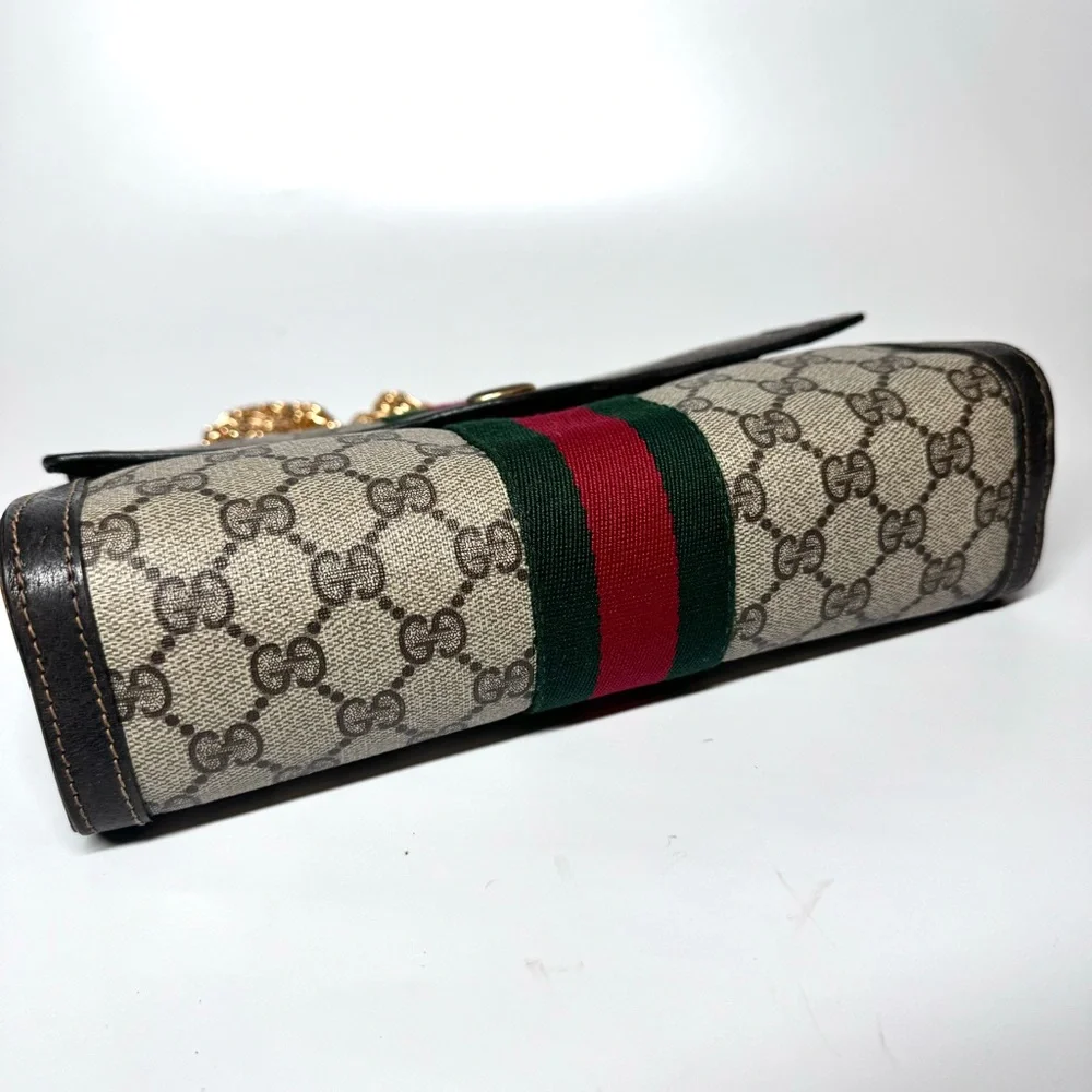♦️SOLD♦️Gucci Ophidia Supreme GG Monogram Crossbody Bag - Picture 9 of 17